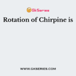 Rotation of Chirpine is