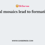 Sexual mosaics lead to formation of