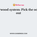 Shelterwood system: Pick the odd man out