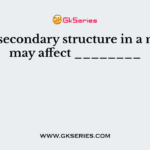 Strong secondary structure in a message may affect ________