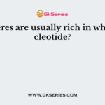 Telomeres are usually rich in which nucleotide?