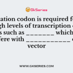 Termination codon is required for stopping high levels of transcription of other regions such as _______ which might interfere with ___________ of the vector
