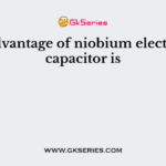 The advantage of niobium electrolytic capacitor is