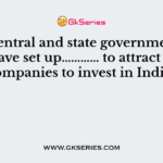 The central and state governments in