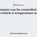 The promoter can be controlled by a repressor which is temperature sensitive