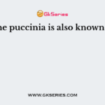 The puccinia is also known as
