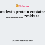 Thioredexin protein contains two _______ residues