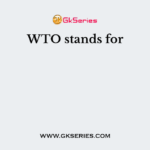 WTO stands for