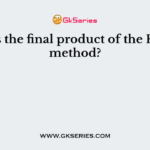 What is the final product of the RNaseH method?