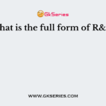 What is the full form of R&D?