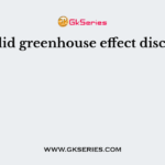 When did greenhouse effect discovered?