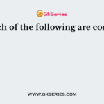 Which of the following are correct?