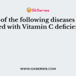 Which of the following diseases is associated with Vitamin C deficiency?