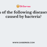Which of the following diseases is not caused by bacteria?