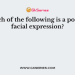 Which of the following is a positive facial expression?