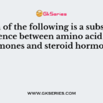 Which of the following is a substantial difference between amino acid based hormones and steroid hormones?