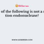 Which of the following is not a restriction endonuclease?