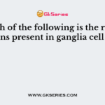 Which of the following is the retinal neurons present in ganglia cell layer?