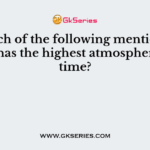 Which of the following mentioned GHGs has the highest atmospheric lifetime?