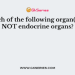 Which of the following organ(s) are NOT endocrine organs?