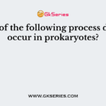 Which of the following process does not occur in prokaryotes?