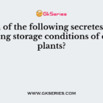 Which of the following secretes toxins during storage conditions of crop plants?