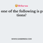 Which one of the following is prepositions?