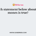 Which statement below about hormones is true?