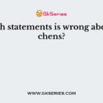 Which statements is wrong about lichens?