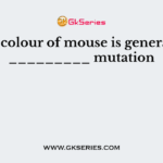 Yellow colour of mouse is generated by _________ mutation