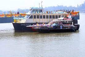 India’s first water taxi service inaugurated to connect South Mumbai with Navi Mumbai