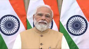 PM Modi virtually inaugurates ‘Kisan Drone Yatra’ at Manesar and flags off 100 Kisan Drones 