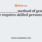 _____________method of gene transfer requires skilled personnel