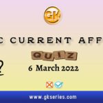 UPSC Daily Current Affairs Quiz