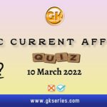 UPSC Daily Current Affairs Quiz