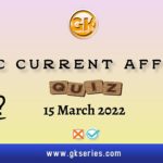 UPSC Daily Current Affairs Quiz