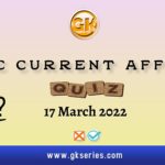 UPSC Daily Current Affairs Quiz