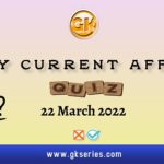Daily Current Affairs Quiz