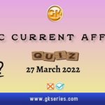 UPSC Daily Current Affairs Quiz