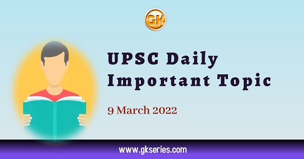 UPSC Important Topic