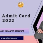 Name of post: Research Assistant