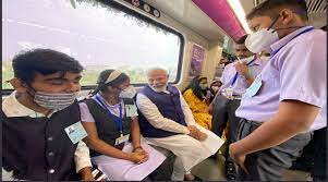 Prime Minister inaugurates Rs 11,400 Crore Pune Metro Rail Project