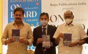 Ratnakar Shetty launches his autobiography ‘On Board: My Years in BCCI’