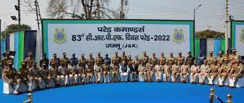 Central Reserve Police Force (CRPF) celebrates 83rd Raising Day on 19 March 2022 