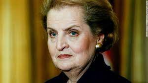 First female US secretary of state Madeleine Albright passed away