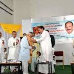Vice President Venkaiah Naidu releases book on noted Andhra Pradesh social worker late Shri Somepalli Somaiah