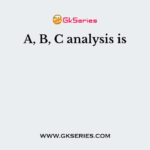 A, B, C analysis is