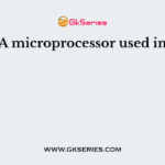 A microprocessor used in