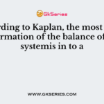According to Kaplan, the most likely transformation of the balance of power systemis in to a