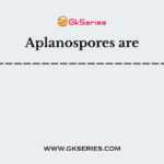 Aplanospores are ___________________